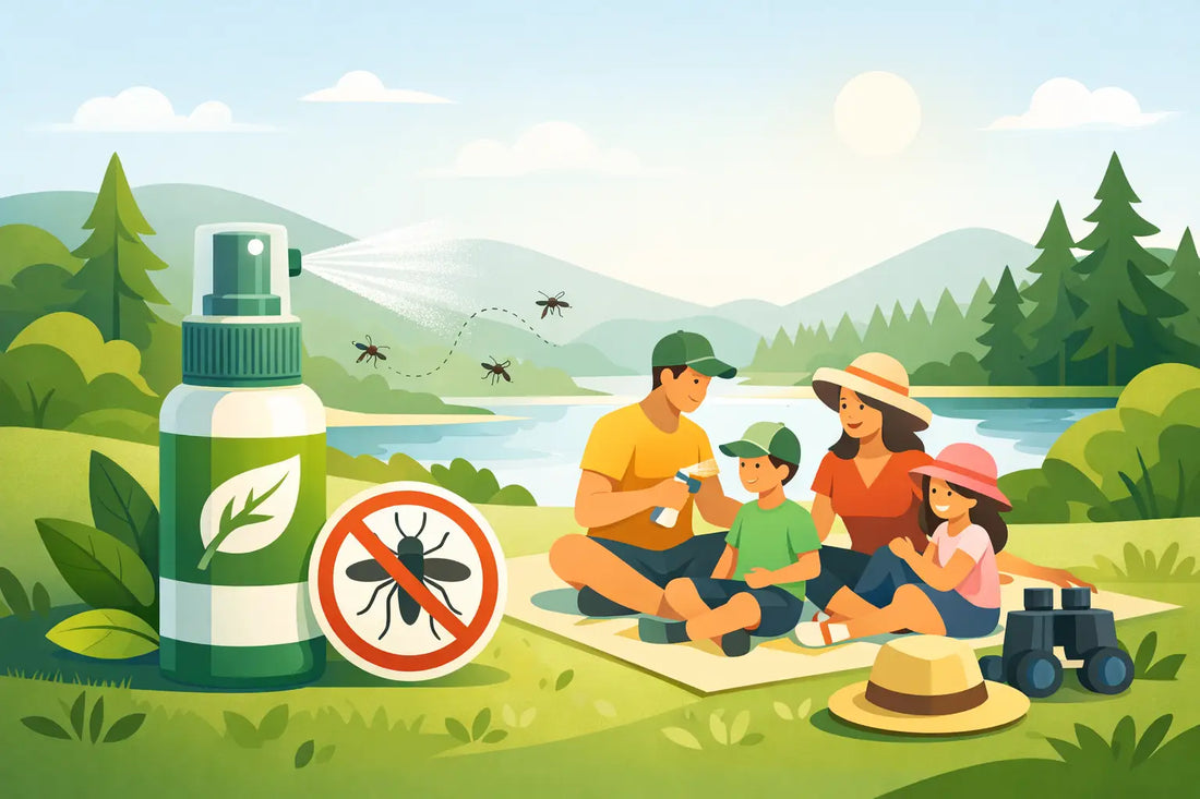 DEET Free Spray Review for Family Outdoors