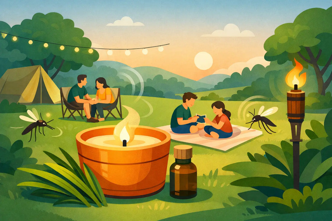 Does Citronella Repel Mosquitoes Outdoors for Families?