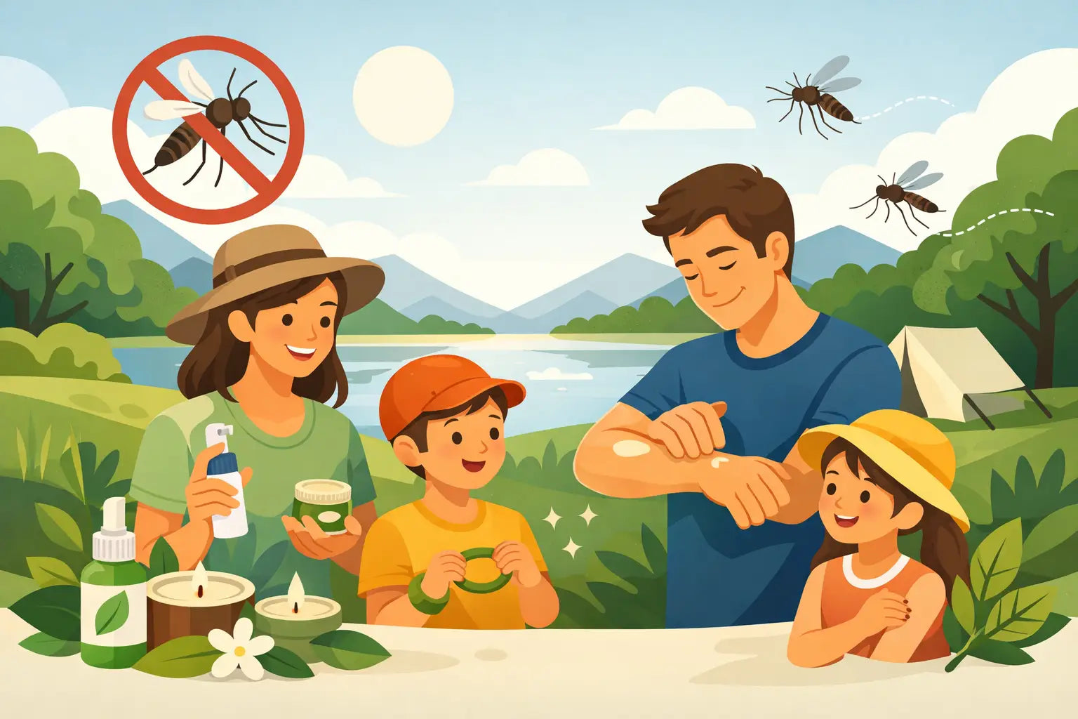 A Family Guide to DEET-Free Mosquito Care
