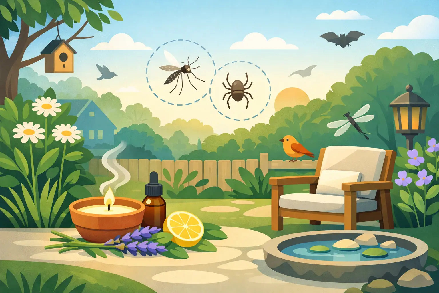 How to Prevent Backyard Bites Without Harsh Sprays
