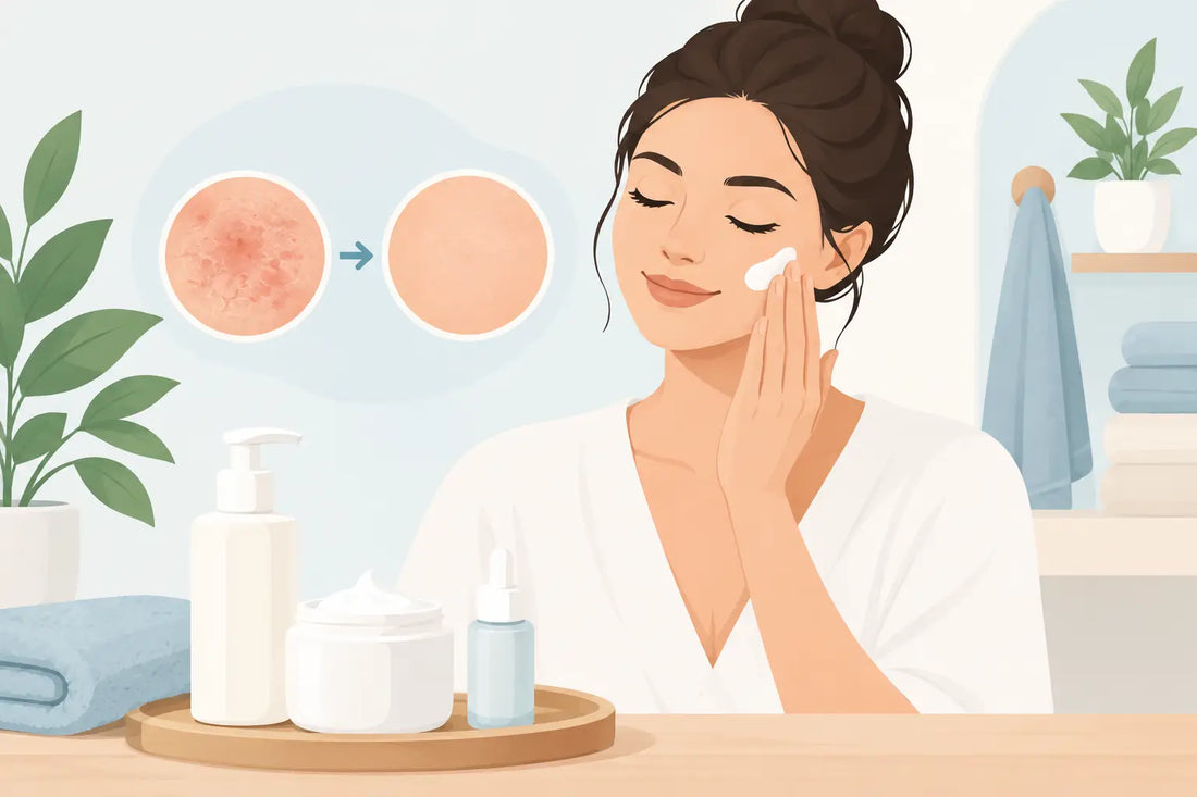 Eczema Moisturizer Routine Example for Calm Skin