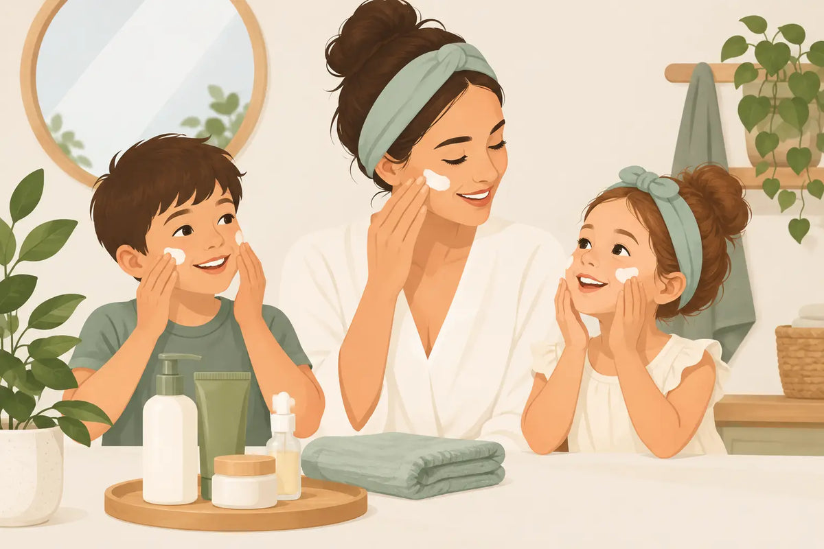 Non Toxic Family Skincare Guide for Real Life